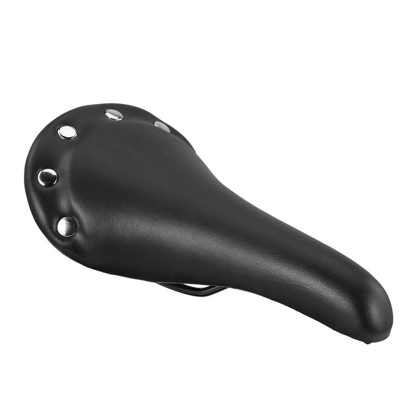 Bicycle Saddle Leather Soft Bike Seat Cover Mat MTB Bike Cushion (Black) Newly