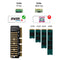 SSD M.2 NVME to PCI-E 4.0 X4 Riser Card PCI-Express X4/X8/X16 M Key Adapter