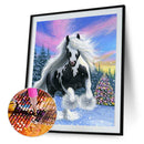 5D DIY Diamond Painting Kits Full Round Drill Animal Mosaic Picture Decor C