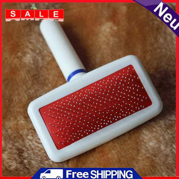 Pet Dog Needle Comb for Dogs Cat Gilling Dog Rake Comb Bath Brush Massa