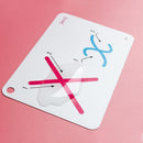 26 Letter English Flash Card Handwritten Montessori Kids Early Learning Toys