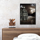 DIY Oil Paint by Numbers Horror Movie Acrylic Drawing Coloring Picture Gift