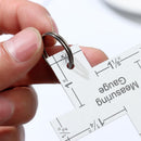 DIY Craft Patchwork Quilting Template Sewing Ruler Tailor Ruler Measuring Gauge