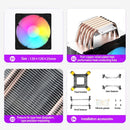 4 PIN 6 Heat-Pipes Heatsink Computer CPU Radiator Ventilador Cooler Cooling Fan
