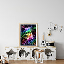 Full Cross Stitch Handcraft 11CT Stamped Dazzling Picture Needlework Ornament