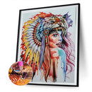 5D DIY Diamond Painting Full Round Drill Man Mosaic Picture Wall Home Decorat
