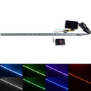 Bar 12-24V Flowing Truck LED Strip Warning Lamp Night Rider Scanner Net Light