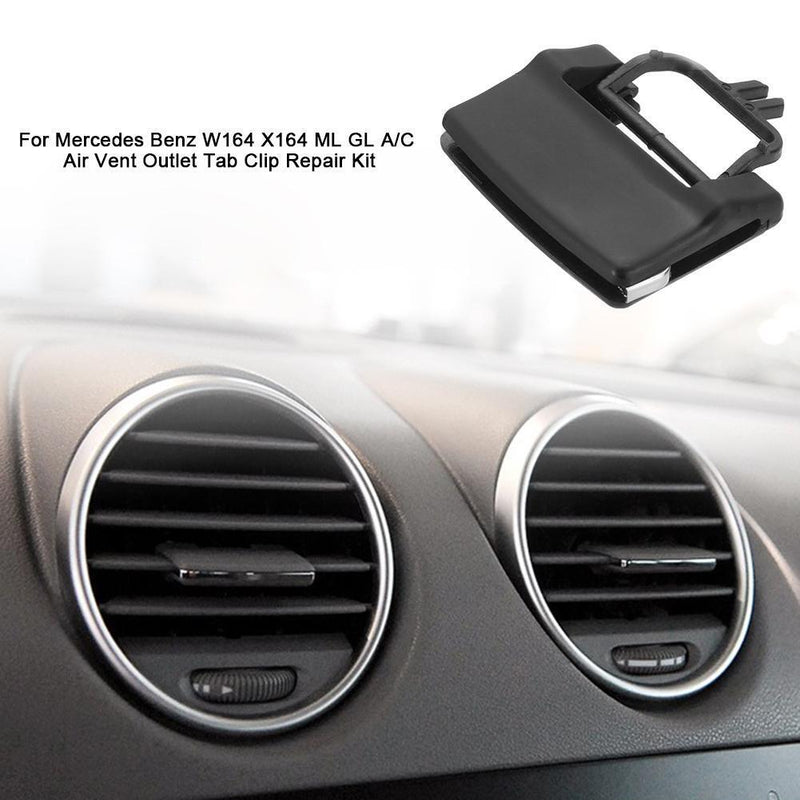 Car A/C Air Vent Outlet Tab Clip Repair Kit for Mercedes Benz W164 X164 ML
