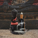 20pcs Incense Cones 1pcs Burner Little Monk Incense Censer Waterfall Backflow