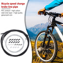 MEROCA Mountain Road Bike Cable Bicycle Brake Inner Wire Tips (Shift Black)