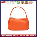 Simple Nylon Women Underarm Shoulder Bag Purse Small Lady Solid Travel Handbags