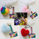 Plastic Clip Keychain Bank Card Reader Atm Card Puller Credit Card Grabber
