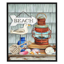 Full Embroidery Stamped Seaside Elements DIY 11CT Cotton Thread Cross Stitch Kit