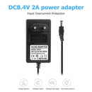 8.4V 2A 18650 Lithium Battery Charger DC5.5mm Power Adapter Charger (EU) Newly