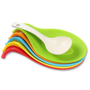 Attractive 1Pc Silicone Spoon Insulation Mat Silicone Heat Resistant Placemat D