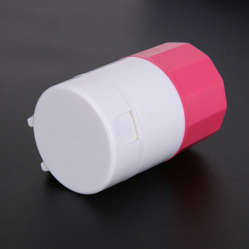 Medicine Cracker Cutter Grinding Pill Box Cutting Tablets Box(Red)