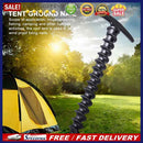 Outdoor Camping Peg Ground Nails Screw  Stakes Pegs Hiking Tent Stakes