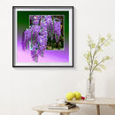 Framed Flowers Diamond Painting 5D DIY Special-shaped Partial Drill Art (YXC172)