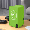 BUBM For Xbox Series Game Console Dustproof Cover for Xbox X (Green) Newly