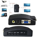 AV-RCA Composite S-Video Input, VGA Output Monitor Converter Adapter CCTV L3