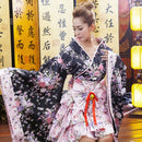 Kimono of the Japanese Lolita Maid Uniform Halloween Costume Geisha Dress Dress