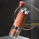 Manual Coffee Grinder Coffee Bean Mill Adjustable Knob Setting Stainless Steel