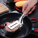 Stainless Steel Frying Shovel Pancake Fried Fish Pizza Steak Non-stick Clip