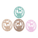 Deer Egg Metal Cutting Dies Stencils Xmas Party Craft Scrapbooking Card-140