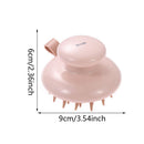 Spa Tool Silicone Massage Shampoo Brush Cleaning Brushes Hair Comb Shower Brush