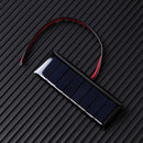 4V 0.2W Mini 2-Wire Epoxy Solar Panel 8 Solar Cells for Solar Projects 3x1 in