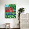 Farm Car Oil Paint By Numbers DIY Handpainted on Canvas Wall Art Gift Unframed