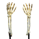 1 Pairs Ghost Hand Light Holiday Party Decor for Lawn Driveway Terrace Sidewalk