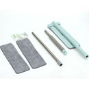 Cleaning Tools 360° Flat Squeeze Microfiber Mop Set Hand-free Floor Mops