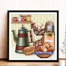 Kettle Mosaic Drill Point Diamond Painting Rhinestone Handicraft Bedroom Decor