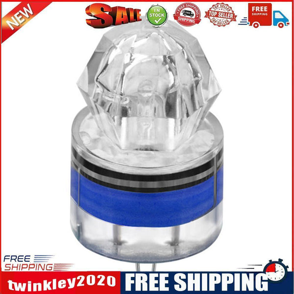 LED Fish Finding Trap Lamp Night Fishing Attracts Lure Bait Lights (Blue)