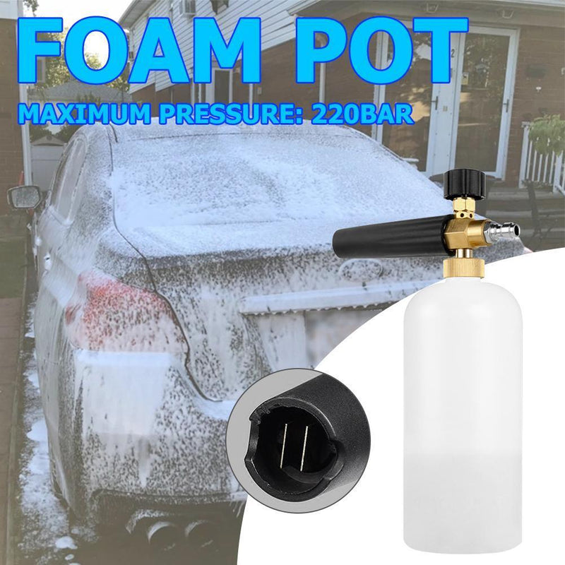 High Pressure Washer Foam Gun Car Wash 1/4 Quick Connector Snow Foam Lance