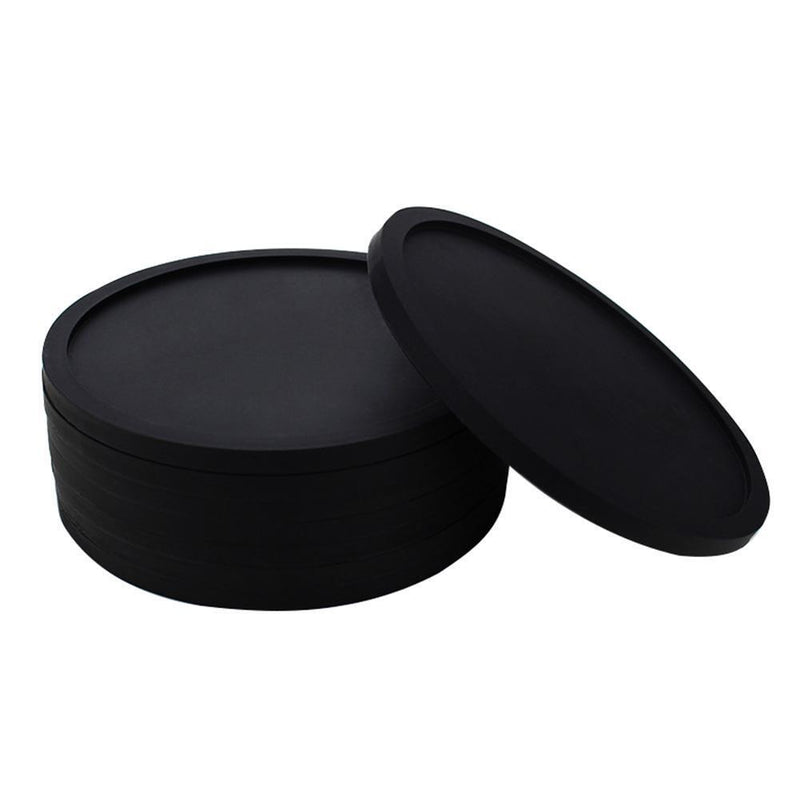 Silicone Anti-Slip Placemat Round Insulation Waterproof Cup Mat Dinnerware