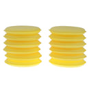 12pcs/lot Car Yellow Foam Waxing Pads Applicator Polish Vehicle Sponge Newly