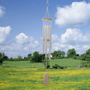 Series Metal Pendant Wind Chime Hanging Decorations Solid Wood Aluminum Tubes