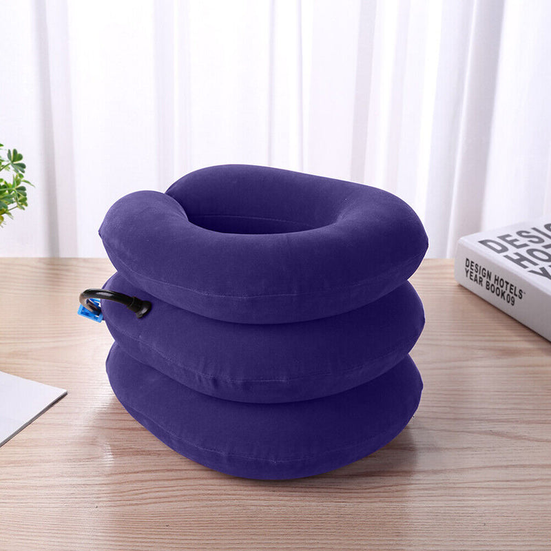 Inflatable Neck Stretcher Air Cervical Traction Orthopedic Pain Relief Suppor