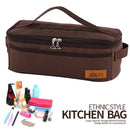 Waterproof Outdoor Camping Picnic Cutlery Case for Chopsticks Spoon Tableware