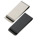 3pcs Metal Stainless Steel Money Clip Holder Folder Collar Clip (Black)