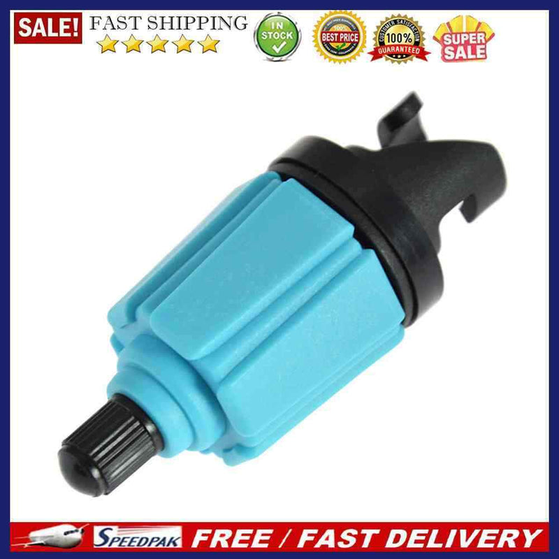 Air Valve Adapter Inflatable Rowing Rubber Boat Paddle Canoe Pump Compresso