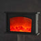 LED Fireplace Lantern Lamps Living Room Flame Christmas Night Light (A) Newly