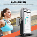 Outdoor Sports Phone Holder Arm Bag Jogging Touch Screen Mobile Phone Pouch B