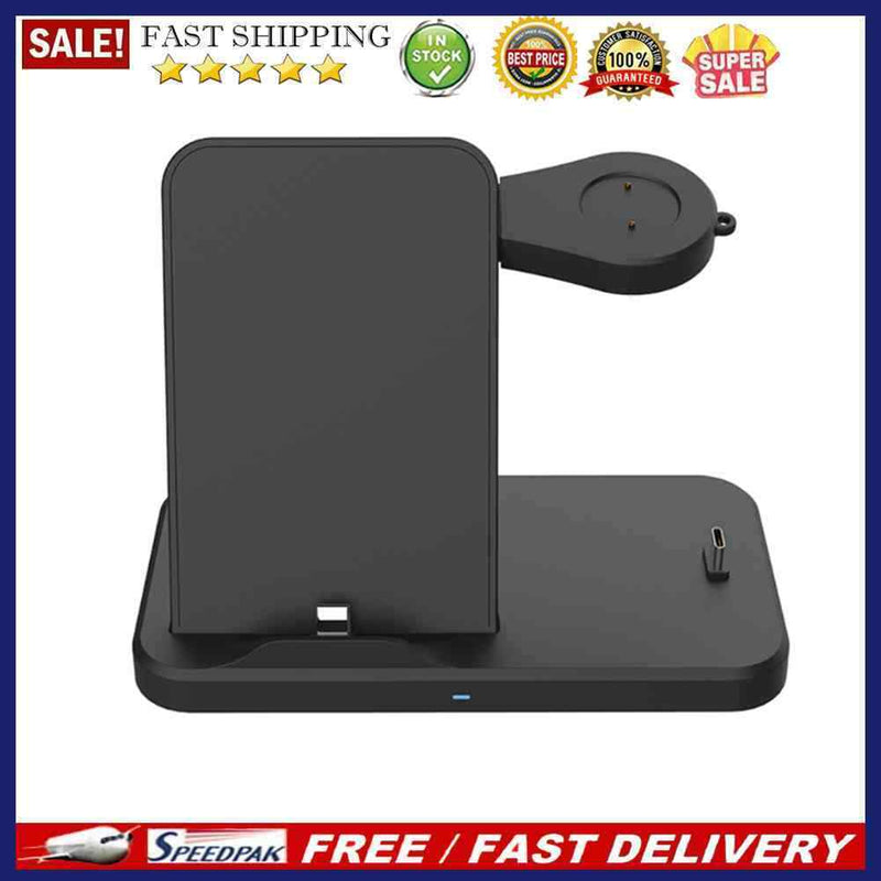 3 in 1 Phone Watch Earphone Charger Stand for HONOR Magic Smartwatch Power Dock
