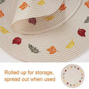 Set Of 4 Place Mats And Coasters Dining Table Placemats Non-Slip Washable T8P8