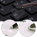 Russian Transparent Waterproof Stickers For PC Laptop Table Letter Keyboard I6O1