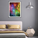 DIY Diamond Painting Butterfly Dream Catcher Full Round Drill Mosaic Art Pict