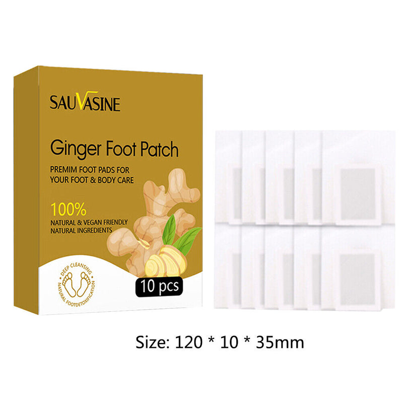Ginger Sleeping Foot Pads Body Rejuvenation Dehumidification Breathable Patches